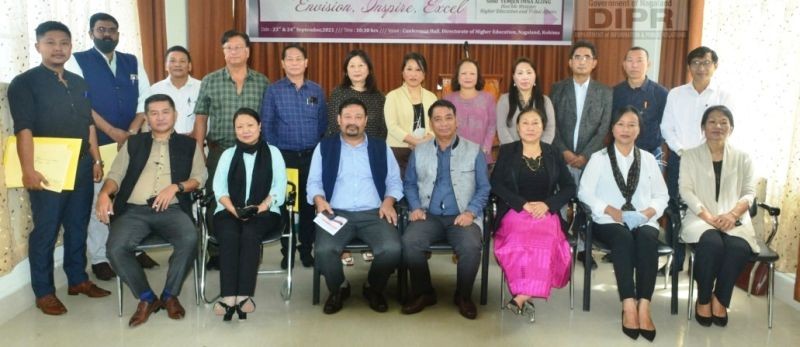 Government colleges’ principal conference cum training organized by the department of Higher Education commenced at conference hall, Directorate of Higher Education, Kohima. (DIPR Photo)